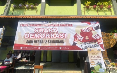 Pemilos sebagai Pesta Demokrasi SMK Negeri 2 Semarang